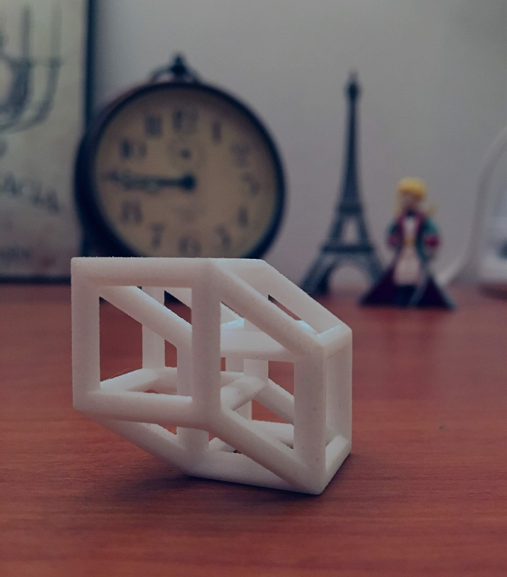 A 3D Printed Tesseract at Drake University